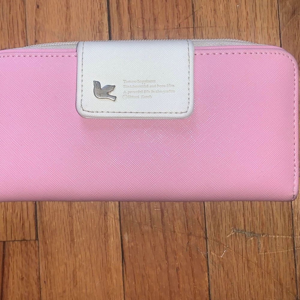 Pink wallet